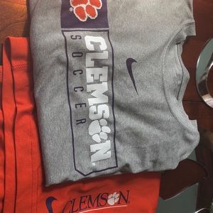 Clemson short and short set